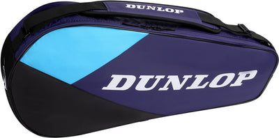 Dunlop - sac de tennis - fx-club 3rkt - sac de sport unisexe - violet noir cyan