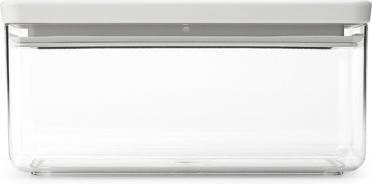 Boîte de conservation Brabantia savoureux+ - empilable - 1,5 l - gris clair