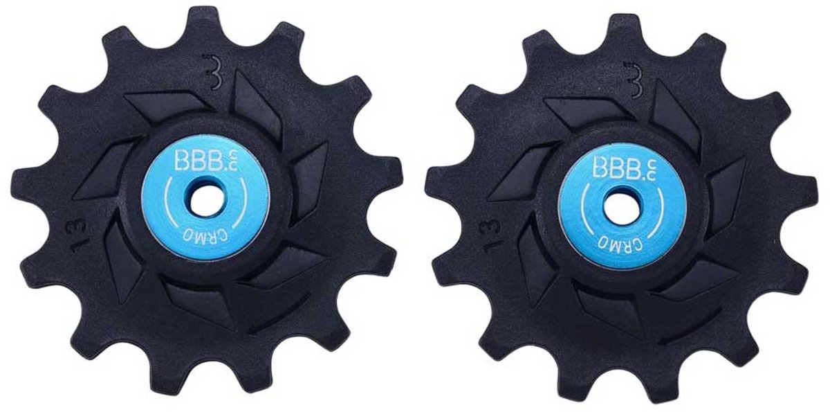 BBB Cycling BBB Rollerboys Shimano VTT Dérailleur Roues pour vélos Bleu 13T-13T