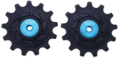 BBB Cycling BBB Rollerboys Shimano VTT Dérailleur Roues pour vélos Bleu 13T-13T