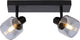 Lucide bjorn - spot de plafond (plafonnier) - 2xe14 - noir