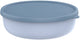 Boîte de conservation Mepal lumina - 2 l - récipient micro-ondes avec couvercle - bleu nordique