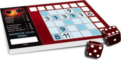 Jeux de gobelin blanc Jeu de dés Knister de gobelin blanc