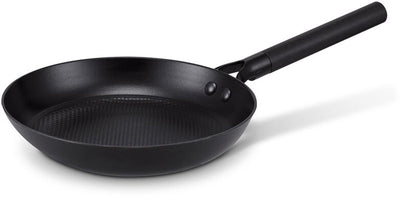 Poêle à frire Brabantia Patron - ø 24 cm - poêle durable avec poignée design luxueuse - 100% sans PFA - revêtement antiadhésif en céramique - poêle à induction - noir
