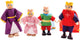 Poupées Bigjigs - famille royale