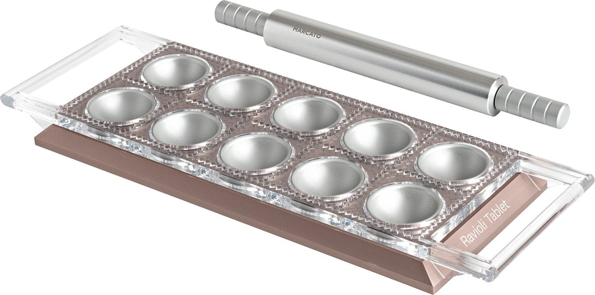 Tablette de raviolis Marcato rose poudré