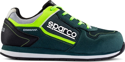 Sparco gymkhana seb s1p src – chaussure de sécurité sportive au style course dynamique - vert - taille - 46