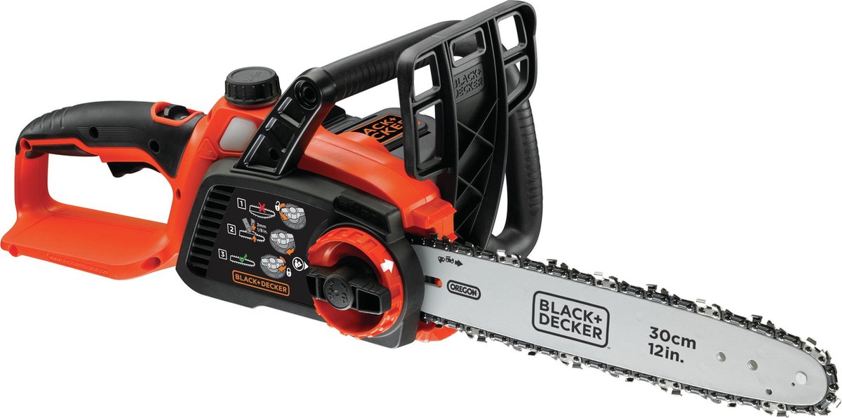 Tronçonneuse Black+decker 36v 2,5ah, 30cm - gkc3630l25-qw