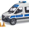 Bruder Mercedes-Benz Sprinter Police Bus avec lumière et gel