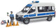 Bruder Mercedes-Benz Sprinter Police Bus avec lumière et gel