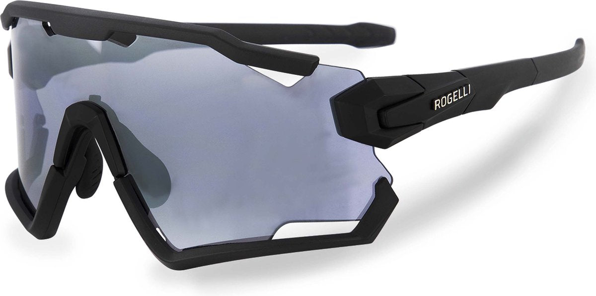 Rogelli switch lunettes de cyclisme pour hommes et femmes - noir