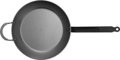 Debuyer de Buyer Mineral B Poêle Noire 32 cm – Tôle d'acier – Sans PFAS – Performance de cuisson professionnelle – Compatible induction