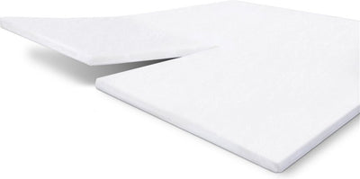 Drap-housse Walra molton - molton 180x200 210 - 100% coton - blanc