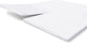 Drap-housse Walra molton - molton 180x200 210 - 100% coton - blanc