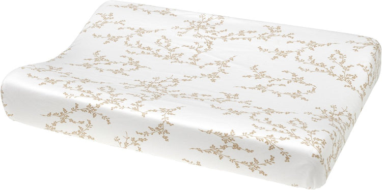 Housse de matelas à langer Meyco branches bébé - sable - 50x70cm