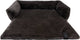 District 70 nuzzle - panier souple pour le canapé - grand : 85 x 75 cm - gris foncé