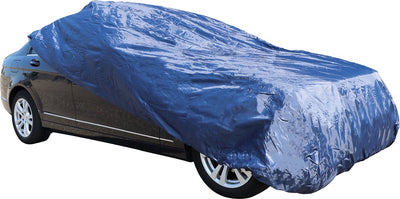 Carpoint housse de voiture polyester l - 470x175x120 cm - protection contre la pluie, la poussière UV - pour grandes voitures - résistante aux intempéries
