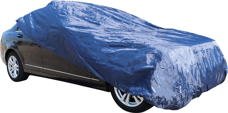Carpoint housse de voiture polyester l - 470x175x120 cm - protection contre la pluie, la poussière UV - pour grandes voitures - résistante aux intempéries