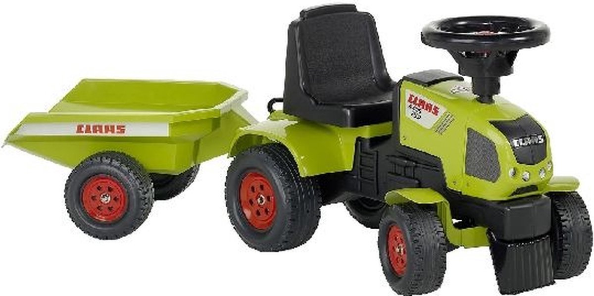 Tracteur Falk Falk Axos 310 avec remorque
