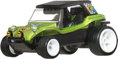 Hotwheels jbl22, buggy, 3 ans, métal, noir, jaune