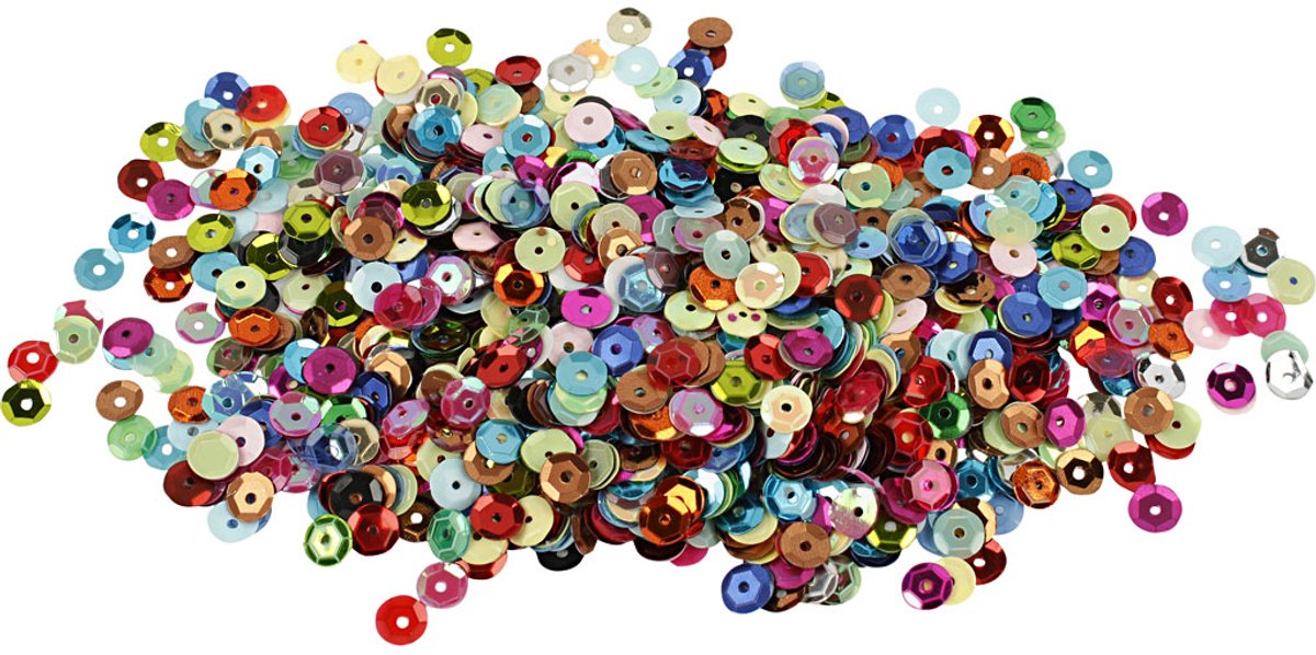 Paillettes rondes, 10gr
