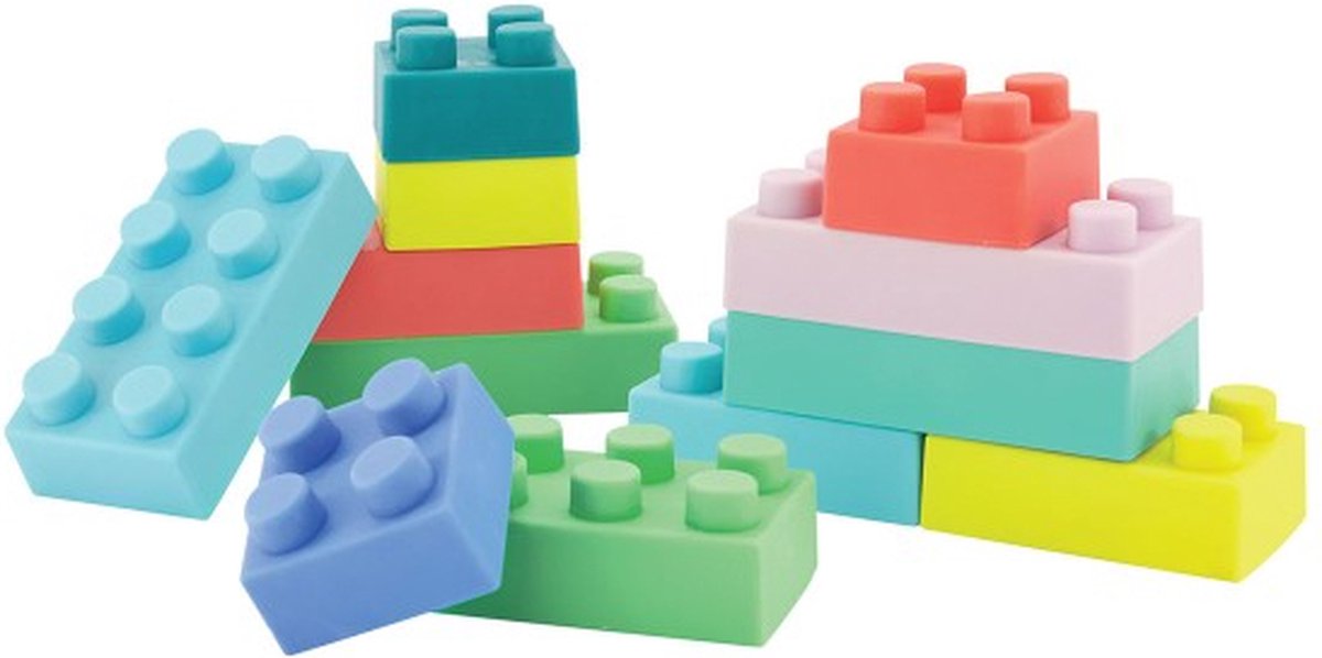 Infantino super doux 1er jeu de blocs de construction bk-315104