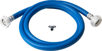 Jeu de tuyaux de remplissage Plieger pour chaudière de chauffage central - jeu complet - avec raccords fixes - 3 4 - bleu - 5 mètres