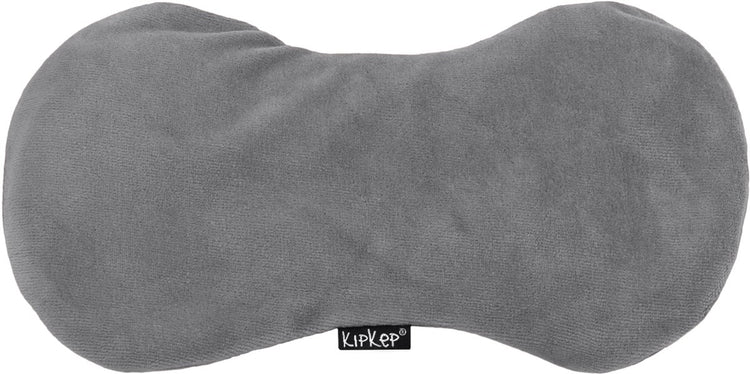Kipkep woller coussin chauffant - gris galet - pouf - pour crampes d'estomac - bouillotte - agitation - bébé qui pleure - gris