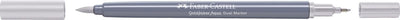 Faber-castell - marqueur aquarelle duo - goldfaber - paire de lumière titane 277 - pinceau 0,6mm - fc-164677