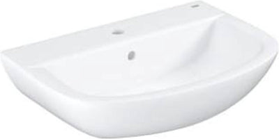 Lavabo Grohe bau - céramique - 60 x 44 cm - blanc