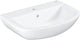Lavabo Grohe bau - céramique - 60 x 44 cm - blanc