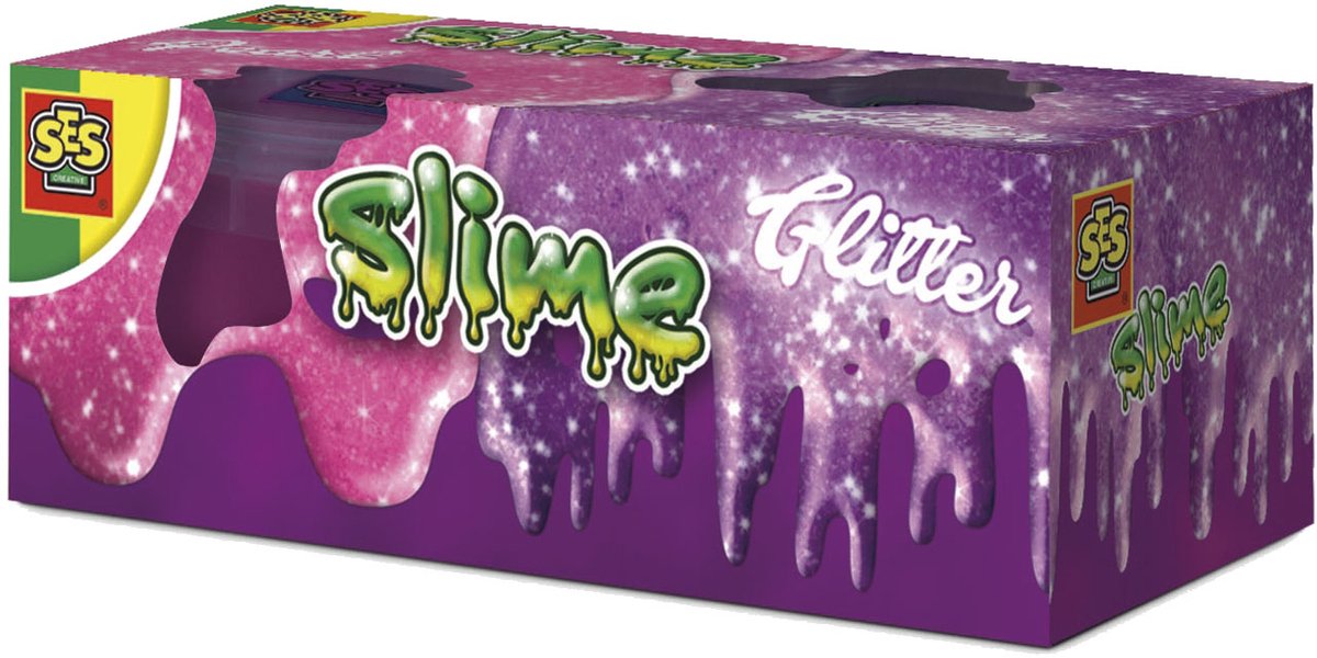 SES SLIME 2X120GR GLITTER
