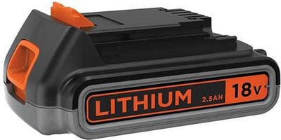 Batterie coulissante Black+decker 18v, 2,5ah lithium-ion - bl2518-xj