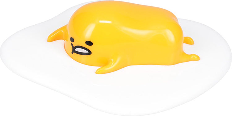 Paladone Gudetama Icon Light – Lampe 3D en caoutchouc flexible sous licence officielle Sanrio en forme d'œuf, lampe de nuit en forme d'œuf paresseux pour garçons et filles, décoration de chambre de dessin animé –