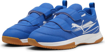 Chaussures de sport unisexes Puma Varion II V Jr - Team Royal - Blanc-Gomme