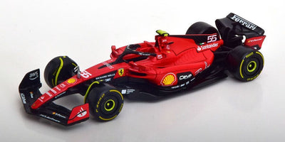 Bburago ferrari sf23 #55 carlos sainz saison 2023