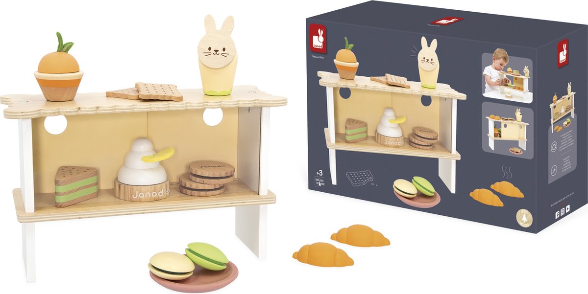 Janod - pâtisserie - coffret de jeu