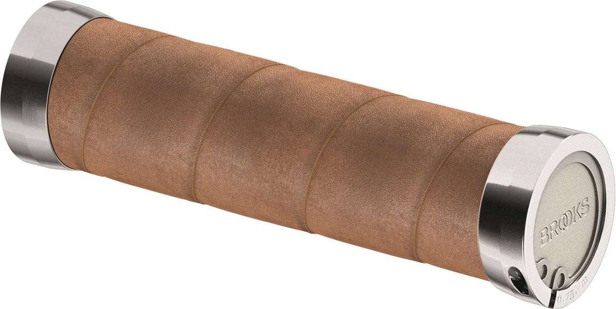 Brook's Handles Grip en cuir mince 130 mm âgé
