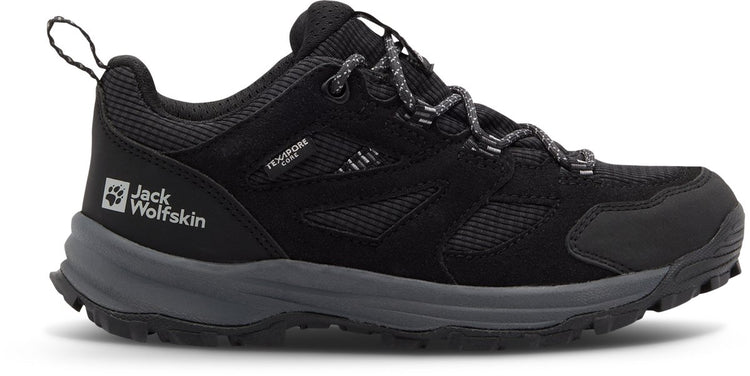 Jack wolfskin vojo tour texapore low k bottes de randonnée pour enfants-phantom