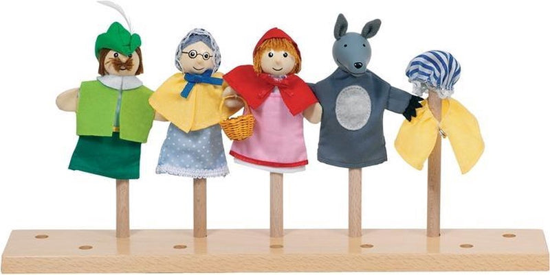 Goki Finger Puckers Little Red Riding Hood, 4st.
