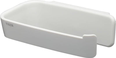 Tiger tess - porte-rouleau de papier toilette sans rabat - porte-rouleau de papier toilette - autocollant - ruban adhésif 3m - perçage - blanc