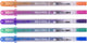 Sakura • ensemble de stylos gel gelly roll ombre argentée