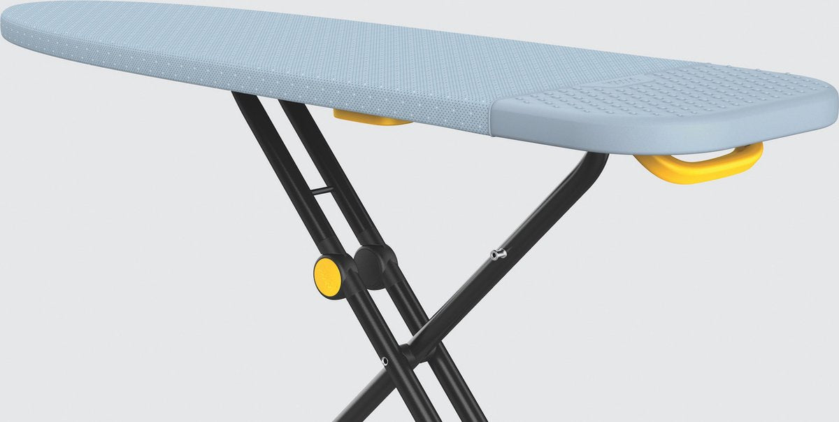 Joseph Joseph Glide Table à repasser facile à ranger - pliable, suspendue - réglable en hauteur - bleu clair