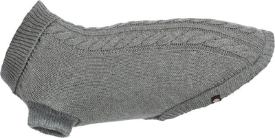 Trixie pull kenton gris - vêtements pour chien - 50 cm