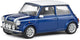 Solido mini cooper s '94, bleu échelle 1:43
