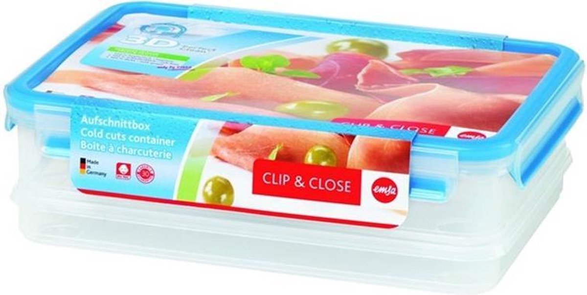 Clip EMSA Close 3X Versholding Bin 1 L