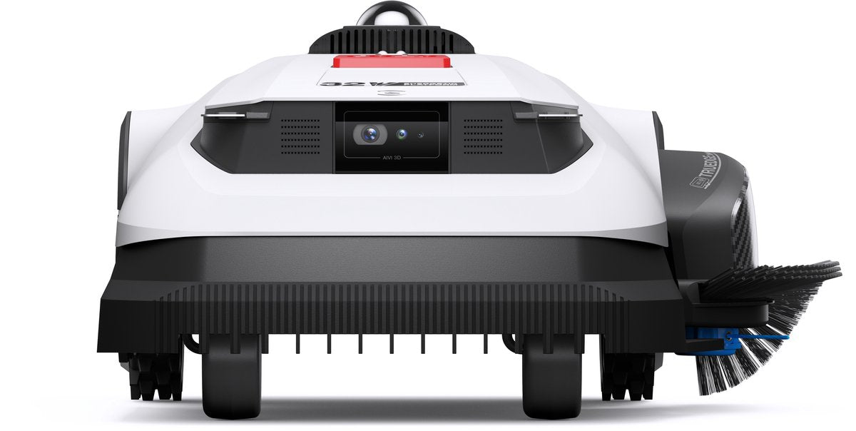 Ecovacs chèvre a1600 lidar pro eu - robot tondeuse sans fil périphérique - 1200 m² - navigation double lidar 360° - cartographie automatique - évitement d'obstacles ai 3D - tonte des bordures avec coupe-bordure