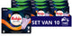 Robijn - lingettes détergentes en velours noir - 160 bandes de lavage - pack économique