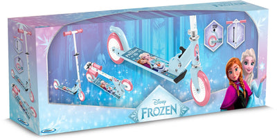 Stamp Disney Frozen Trottinette enfant 2 roues pliable La Reine des Neiges