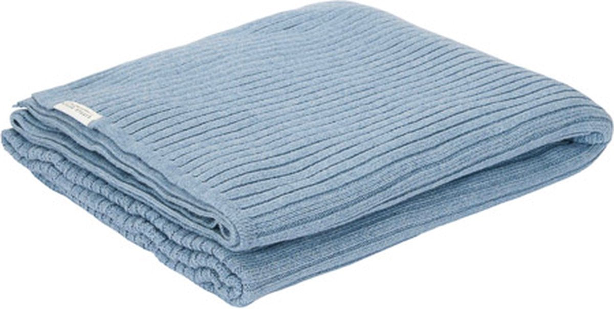 Couverture pour berceau Little Dutch - bleu - essentiels